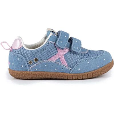 Munich Baskets Sans Lacets Baby Koda 10 Blue EU 18 Fille - Publicité Munich Baskets Sans Lacets Baby Koda 10 Blue EU 18 Fille - Publicité