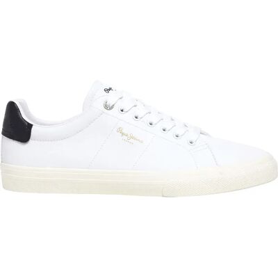 Pepe Jeans Baskets Kenton Fresh White EU 44 Homme - Publicité Pepe Jeans Baskets Kenton Fresh White EU 44 Homme - Publicité
