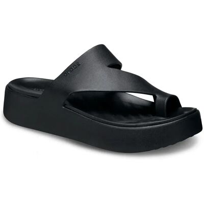 Crocs Tongs Getaway Platform Toe Loop Black EU 38-39 Femme - Publicité Crocs Tongs Getaway Platform Toe Loop Black EU 38-39 Femme - Publicité