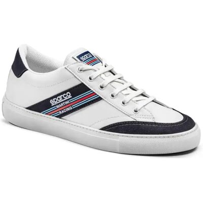 Sparco Baskets Sneakers S-time Martini White / Black EU 39 Homme - Publicité Sparco Baskets Sneakers S-time Martini White / Black EU 39 Homme - Publicité