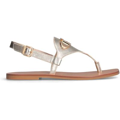 Liu·jo Sandales Saba 12 Laminated Light Gold EU 37 Femme - Publicité Liu·jo Sandales Saba 12 Laminated Light Gold EU 37 Femme - Publicité
