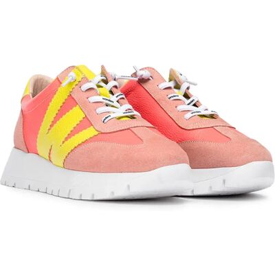Wonders Baskets Trend V Comb. Coral/Cybe EU 36 Femme - Publicité Wonders Baskets Trend V Comb. Coral/Cybe EU 36 Femme - Publicité