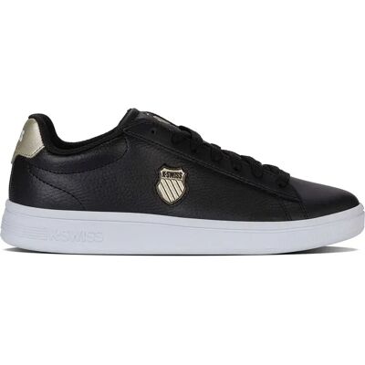 K-swiss Lifestyle Baskets Court Shield Ii Black / Champagne / White EU 39 Femme - Publicité K-swiss Lifestyle Baskets Court Shield Ii Black / Champagne / White EU 39 Femme - Publicité