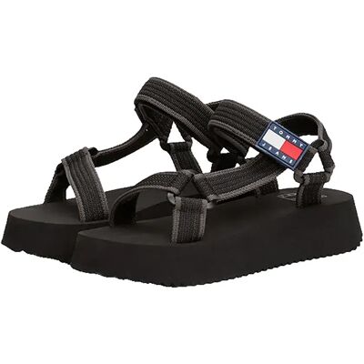Tommy Jeans Sandales Eva Black EU 38 Femme - Publicité Tommy Jeans Sandales Eva Black EU 38 Femme - Publicité