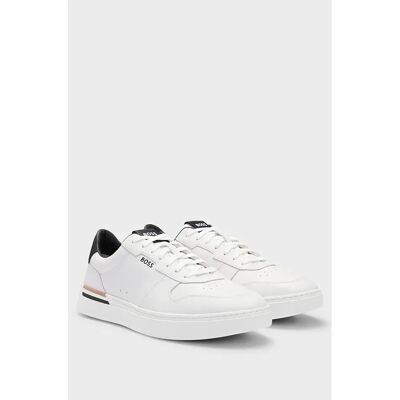 BOSS Baskets en Cuir - Chaussures Décontractées - Publicité BOSS Baskets en Cuir - Chaussures Décontractées - Publicité