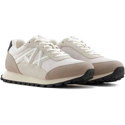 Giorgio Armani Exchange Baskets Xux263_xv942 Plaza Taupe+Off Whit EU 40 Homme - Publicité Giorgio Armani Exchange Baskets Xux263_xv942 Plaza Taupe+Off Whit EU 40 Homme - Publicité