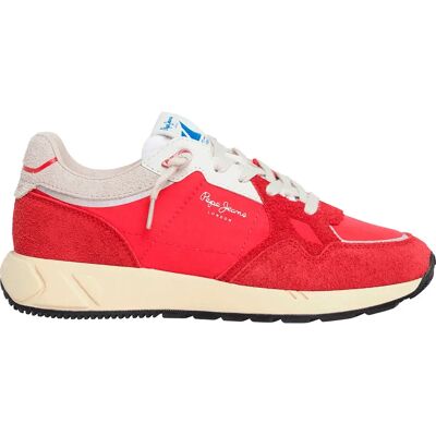 Pepe Jeans Baskets Marlon Divided Cardinal Red EU 36 Femme - Publicité Pepe Jeans Baskets Marlon Divided Cardinal Red EU 36 Femme - Publicité
