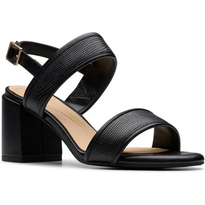 Clarks Shoes Sandales Ezoria Sling Black Interest EU 39 1/2 Femme - Publicité Clarks Shoes Sandales Ezoria Sling Black Interest EU 39 1/2 Femme - Publicité
