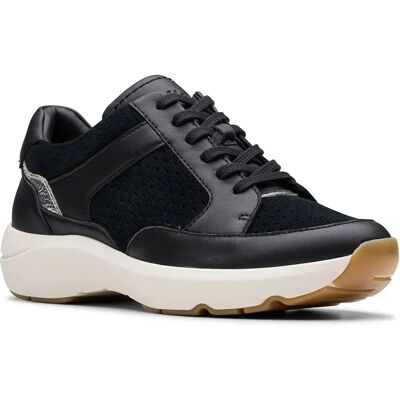 Clarks Shoes Baskets Tivoli Walk Black Combination Leather EU 39 1/2 Femme - Publicité Clarks Shoes Baskets Tivoli Walk Black Combination Leather EU 39 1/2 Femme - Publicité