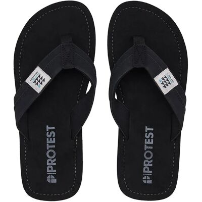Protest Tongs Blade True Black EU 46 Homme - Publicité Protest Tongs Blade True Black EU 46 Homme - Publicité