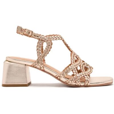Gioseppo Sandales à Talons Crescent Platinum EU 38 Femme - Publicité Gioseppo Sandales à Talons Crescent Platinum EU 38 Femme - Publicité