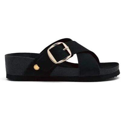 Gioseppo Claquettes Winn Black EU 40 Femme - Publicité Gioseppo Claquettes Winn Black EU 40 Femme - Publicité