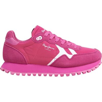 Pepe Jeans Baskets Brit-on Bold W Fuchsia EU 38 Femme - Publicité Pepe Jeans Baskets Brit-on Bold W Fuchsia EU 38 Femme - Publicité