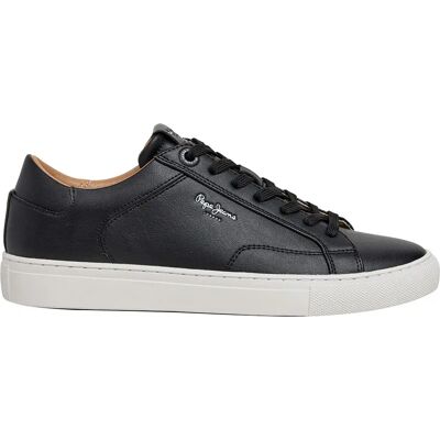 Pepe Jeans Baskets Joe Basic Black EU 40 Homme - Publicité Pepe Jeans Baskets Joe Basic Black EU 40 Homme - Publicité