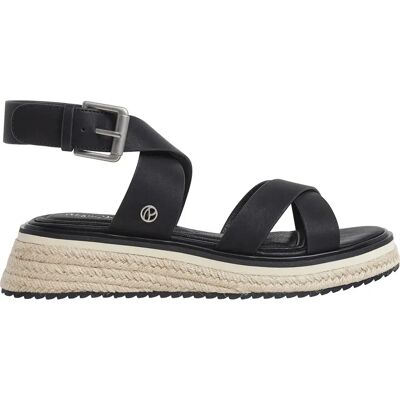Pepe Jeans Sandales Kate Nature Black EU 36 Femme - Publicité Pepe Jeans Sandales Kate Nature Black EU 36 Femme - Publicité