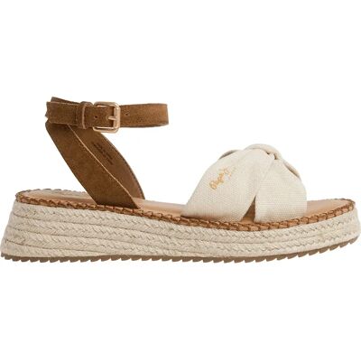 Pepe Jeans Sandales Kate Bass Off White EU 39 Femme - Publicité Pepe Jeans Sandales Kate Bass Off White EU 39 Femme - Publicité