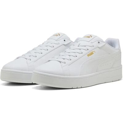 Puma Select Baskets Court Classic Puma White / Puma White / Puma Gold EU 44 1/2 Homme,Femme - Publicité Puma Select Baskets Court Classic Puma White / Puma White / Puma Gold EU 44 1/2 Homme,Femme - Publicité