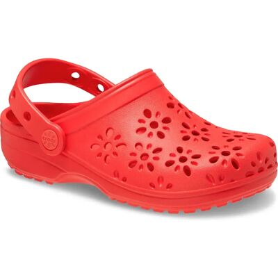 Crocs Sabots Classic Floral Cut Out T Cherry Red EU 25-26 Garçon,Fille - Publicité Crocs Sabots Classic Floral Cut Out T Cherry Red EU 25-26 Garçon,Fille - Publicité