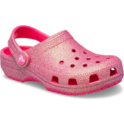 Crocs Sabots Classic Iridescent Glitter T Dragonfruit EU 23-24 Garçon,Fille - Publicité Crocs Sabots Classic Iridescent Glitter T Dragonfruit EU 23-24 Garçon,Fille - Publicité