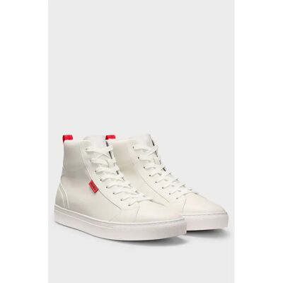 Hugo Baskets Morrie 10263296 01 Open White EU 40 Homme - Publicité Hugo Baskets Morrie 10263296 01 Open White EU 40 Homme - Publicité