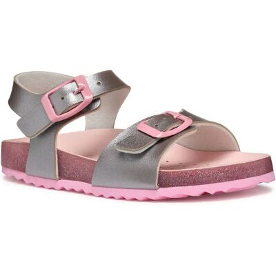 Geox Sandales Pour Jeunes Adriel Silver / Pink EU 25 Fille - Publicité Geox Sandales Pour Jeunes Adriel Silver / Pink EU 25 Fille - Publicité
