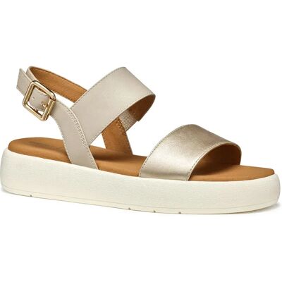 Geox Sandales Camalei Light Gold / Beige EU 36 Femme - Publicité Geox Sandales Camalei Light Gold / Beige EU 36 Femme - Publicité