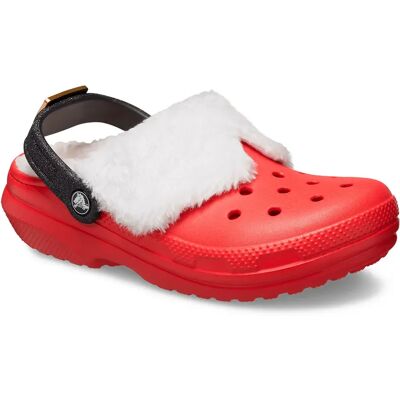 Crocs Sabots Classic Lined Santa Varsity Red / Multi EU 42-43 Homme,Femme - Publicité Crocs Sabots Classic Lined Santa Varsity Red / Multi EU 42-43 Homme,Femme - Publicité