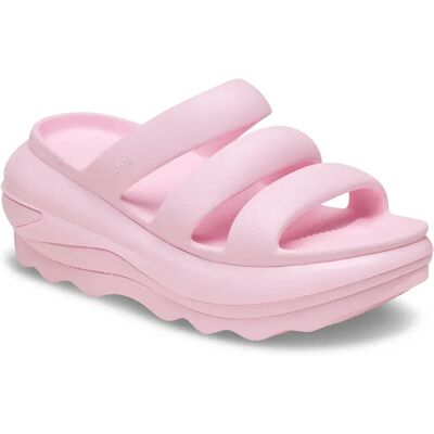 Sandales Crocs M8/W10 Pink Milk à triple bride - Femme - Publicité Sandales Crocs M8/W10 Pink Milk à triple bride - Femme - Publicité