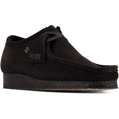 Clarks Shoes Chaussures Bateau Wallabee Black Suede EU 39 1/2 Femme - Publicité Clarks Shoes Chaussures Bateau Wallabee Black Suede EU 39 1/2 Femme - Publicité