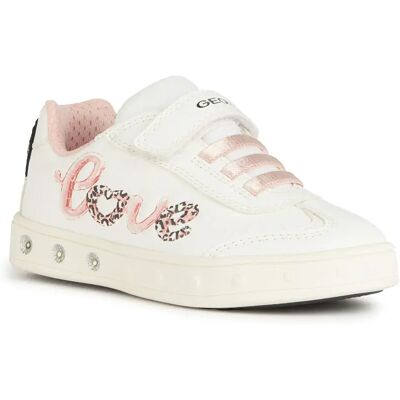 Geox Baskets Skylin White / Light Pink EU 32 Fille - Publicité Geox Baskets Skylin White / Light Pink EU 32 Fille - Publicité