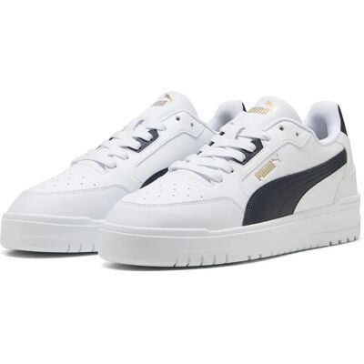 Puma Baskets Shuffle Downtown PUMA White / New Navy / PUMA Gold EU 37 1/2 Homme - Publicité Puma Baskets Shuffle Downtown PUMA White / New Navy / PUMA Gold EU 37 1/2 Homme - Publicité