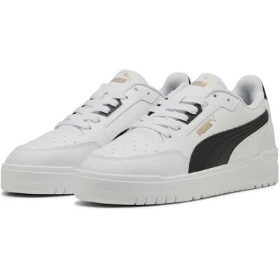 Puma Baskets Shuffle Downtown PUMA White / PUMA Black / PUMA Gold EU 38 Homme - Publicité Puma Baskets Shuffle Downtown PUMA White / PUMA Black / PUMA Gold EU 38 Homme - Publicité