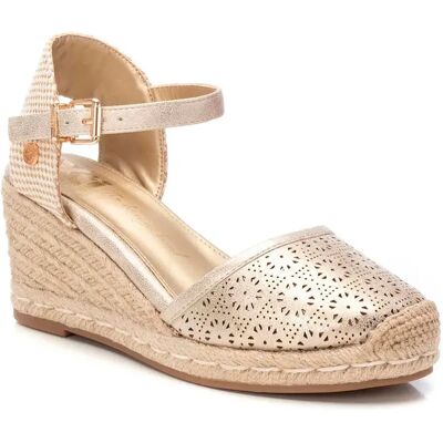 Xti Espadrilles Compensées 143843 Gold EU 41 Femme - Publicité Xti Espadrilles Compensées 143843 Gold EU 41 Femme - Publicité