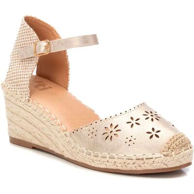 Xti Espadrilles Compensées 143966 Gold EU 39 Femme - Publicité Xti Espadrilles Compensées 143966 Gold EU 39 Femme - Publicité