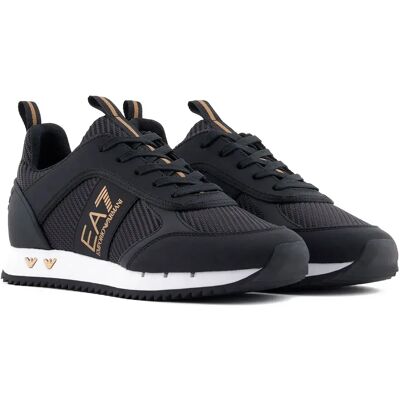 Giorgio Armani Ea7 Emporio Armani Baskets 7x000337_af18613 Black / Gold / White EU 44 Homme,Femme - Publicité Giorgio Armani Ea7 Emporio Armani Baskets 7x000337_af18613 Black / Gold / White EU 44 Homme,Femme - Publicité