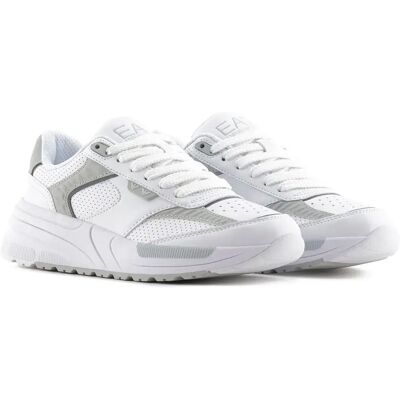 Giorgio Armani Ea7 Emporio Armani Baskets 7x000360_af19082 Triple White / Silver EU 41 1/3 Homme,Femme - Publicité Giorgio Armani Ea7 Emporio Armani Baskets 7x000360_af19082 Triple White / Silver EU 41 1/3 Homme,Femme - Publicité