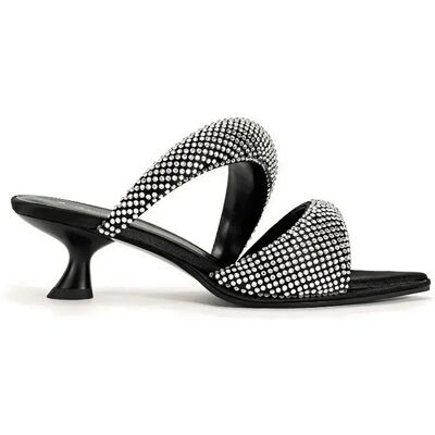 Jw Pei Sandales à Talons Sara Articial Crystal Black EU 37 Femme - Publicité Jw Pei Sandales à Talons Sara Articial Crystal Black EU 37 Femme - Publicité