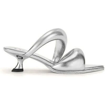 Jw Pei Sandales à Talons Sara Silver EU 37 Femme - Publicité Jw Pei Sandales à Talons Sara Silver EU 37 Femme - Publicité