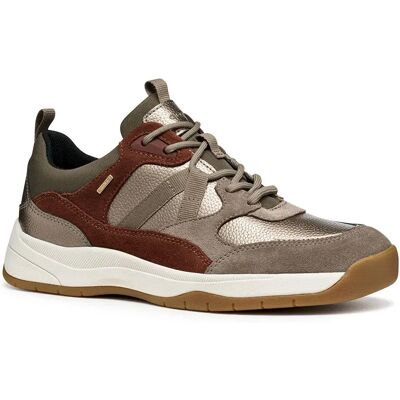 Geox Baskets Berinike B Abx Taupe EU 38 Femme - Publicité Geox Baskets Berinike B Abx Taupe EU 38 Femme - Publicité