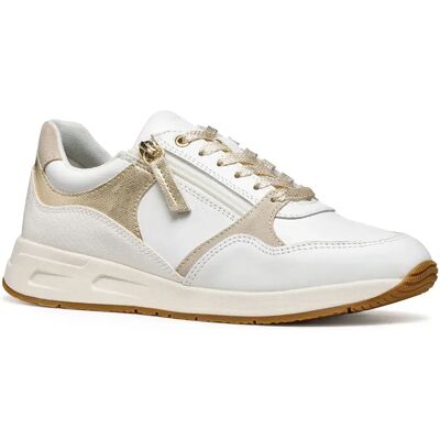 Geox Baskets Sans Lacets Bulmya White EU 39 Femme - Publicité Geox Baskets Sans Lacets Bulmya White EU 39 Femme - Publicité