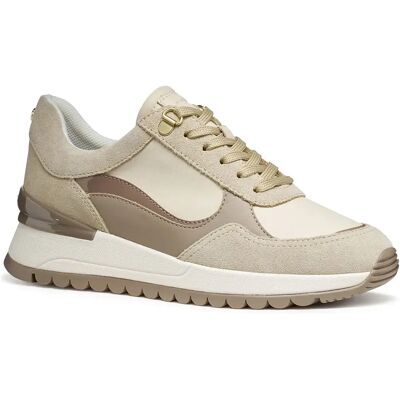 Geox Baskets Desya Light Taupe / Papyrus EU 40 Femme - Publicité Geox Baskets Desya Light Taupe / Papyrus EU 40 Femme - Publicité