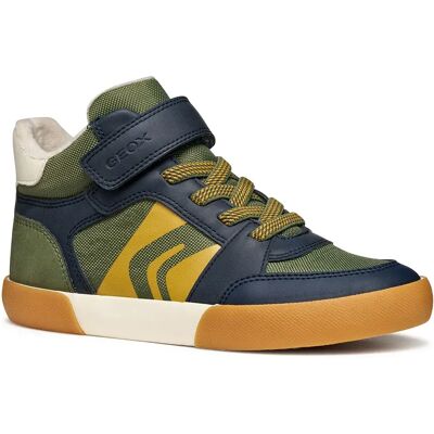 Geox Baskets Gisli Military / Navy EU 31 Garçon - Publicité Geox Baskets Gisli Military / Navy EU 31 Garçon - Publicité