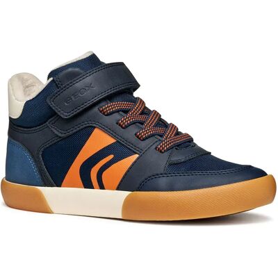 Geox Baskets Gisli Navy / Dark Orange EU 36 Garçon - Publicité Geox Baskets Gisli Navy / Dark Orange EU 36 Garçon - Publicité