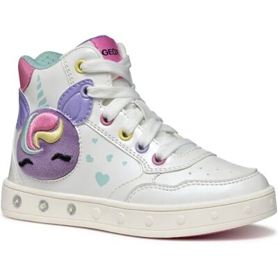 Geox Baskets Skylin White / Multicolor EU 26 Fille - Publicité Geox Baskets Skylin White / Multicolor EU 26 Fille - Publicité