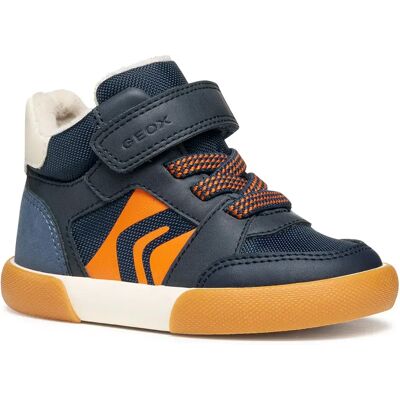 Geox Baskets Gisli Navy / Dark Orange EU 20 Garçon - Publicité Geox Baskets Gisli Navy / Dark Orange EU 20 Garçon - Publicité