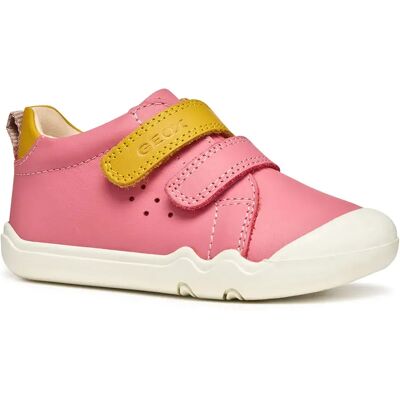 Geox Baskets Steppieup A Dark Pink / Ochreyellow EU 20 Fille - Publicité Geox Baskets Steppieup A Dark Pink / Ochreyellow EU 20 Fille - Publicité