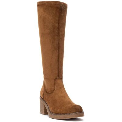 Refresh Bottes à Talons 173037 Camel EU 40 - Publicité Refresh Bottes à Talons 173037 Camel EU 40 - Publicité
