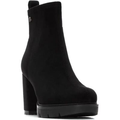 Xti Bottines à Talons 144579 Black EU 40 Femme - Publicité Xti Bottines à Talons 144579 Black EU 40 Femme - Publicité