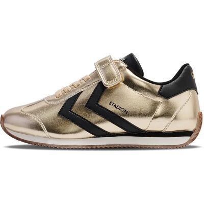 Hummel Baskets Stadion Metallic Gold EU 26 Fille - Publicité Hummel Baskets Stadion Metallic Gold EU 26 Fille - Publicité