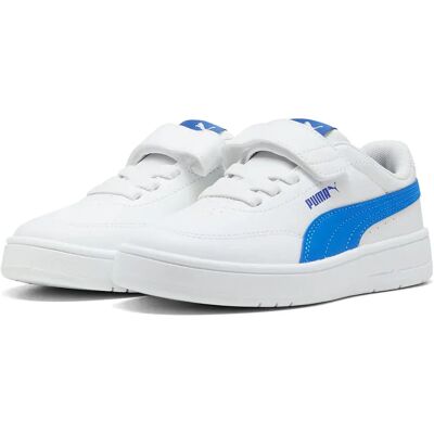 Puma Baskets Court Classic Clean Ac+ Ps White / Mountain Blue EU 29 Garçon,Fille - Publicité Puma Baskets Court Classic Clean Ac+ Ps White / Mountain Blue EU 29 Garçon,Fille - Publicité